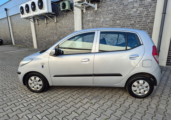 Hyundai i10 cena 11200 przebieg: 153449, rok produkcji 2008 z Zabrze małe 154